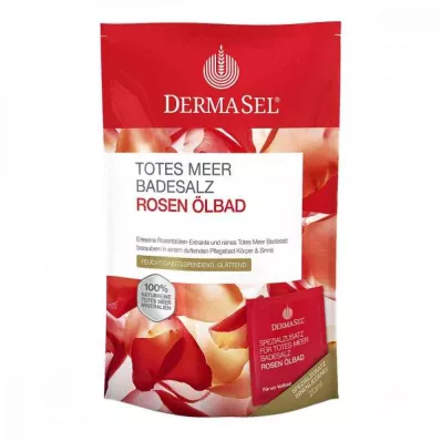 DERMASEL Badsalt från Döda havet+Rose SPA, 1 p