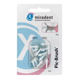PIC BRUSH Interdental b.ersättning b.2 mm vit, 12 st