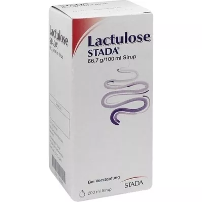 LACTULOSE STADA Sirap, 200 ml