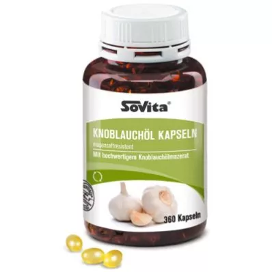 Sovita vitlöksoljekapslar (360 stycken)