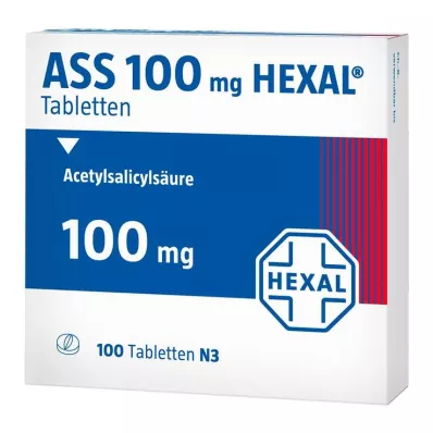 ASS 100 Hexal-tabletter, 100 st ASS 100 Hexal-tabletter, 100 st