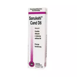 SANUKEHL Cand D 6 droppar, 10 ml