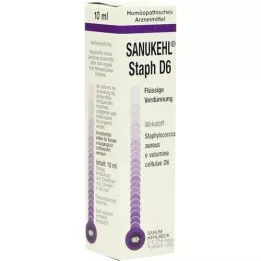 SANUKEHL Staph D 6 droppar, 10 ml