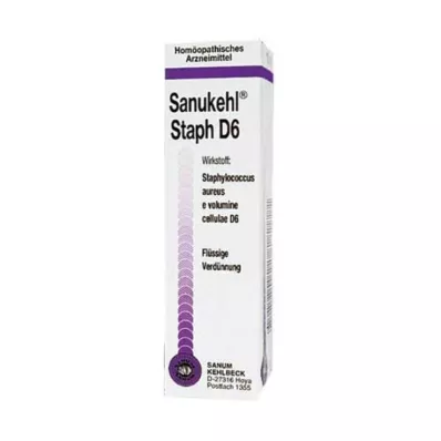 SANUKEHL Staph D 6 droppar, 10 ml