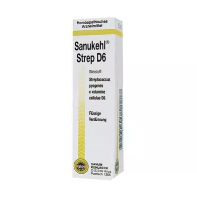Sanukehl Strep D 6 droppar, 10 ml Sanukehl Strep D 6 droppar, 10 ml