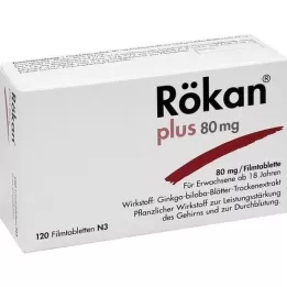 RÖKAN Plus 80 mg filmdragerade tabletter, 120 st