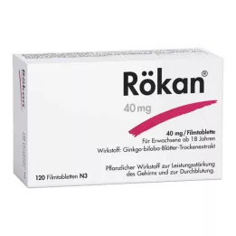 RÖKAN 40 mg filmdragerade tabletter, 120 st