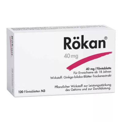 Rökan 40mg (120 stycken)