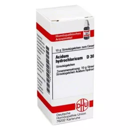 ACIDUM HYDROCHLORICUM D 30 globuli, 10 g