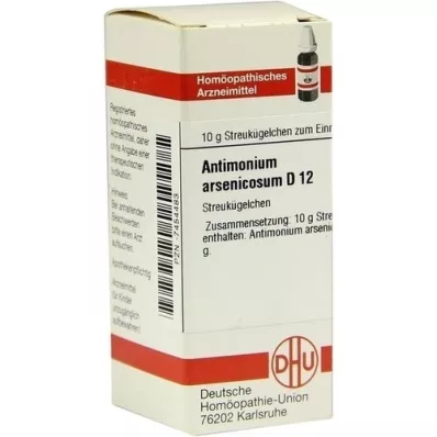 ANTIMONIUM ARSENICOSUM D 12 kulor, 10 g