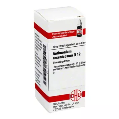 ANTIMONIUM ARSENICOSUM D 12 kulor, 10 g