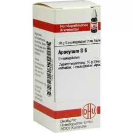 APOCYNUM D 6 kulor, 10 g