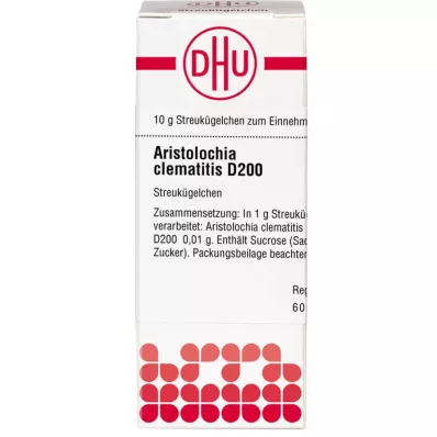 ARISTOLOCHIA CLEMATITIS D 200 globuli, 10 g