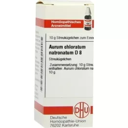 AURUM CHLORATUM NATRONATUM D 8 kulor, 10 g