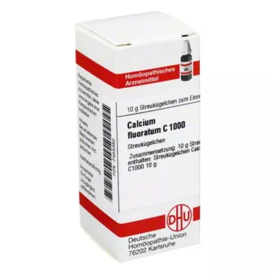 CALCIUM FLUORATUM C 1000 globuli, 10 g