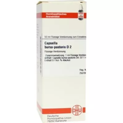 Capsella Bursa Past.D2 Spädning (50 ml)