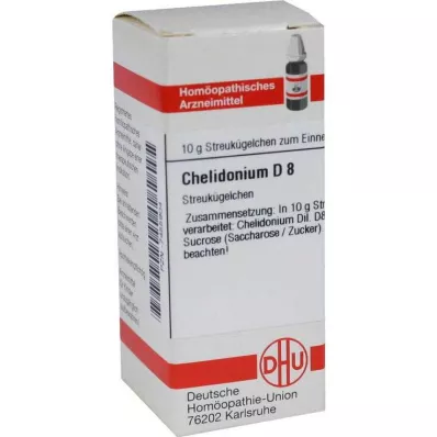 DHU Chelidonium D 8 kulor, 10 g DHU Chelidonium D 8 kulor, 10 g