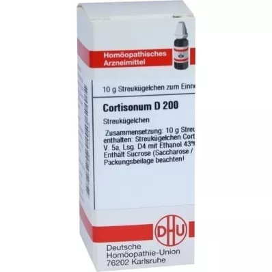 CORTISONUM D 200 globuli, 10 g