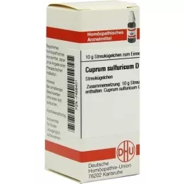 CUPRUM SULFURICUM D 12 kulor, 10 g