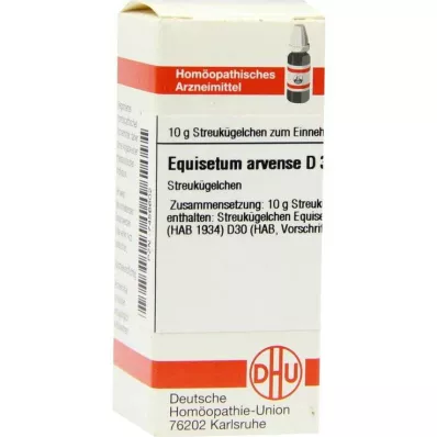 DHU Equisetum arvense D 30 kulor, 10 g DHU Equisetum arvense D 30 kulor, 10 g