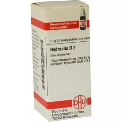 HYDRASTIS D 2 kulor, 10 g