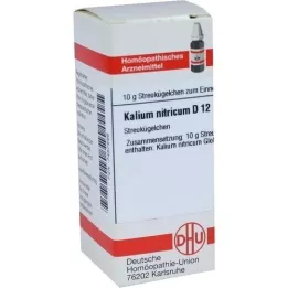 KALIUM NITRICUM D 12 kulor, 10 g