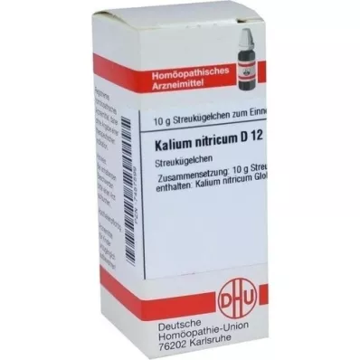 KALIUM NITRICUM D 12 kulor, 10 g