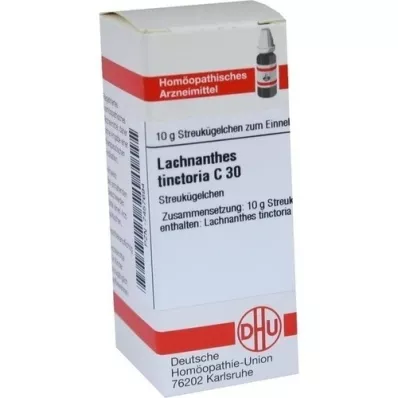 LACHNANTHES tinctoria C 30 globuli, 10 g