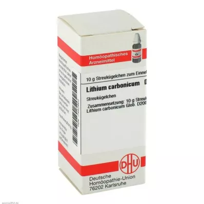 DHU Lithium carbonicum D 200 kulor, 10 g