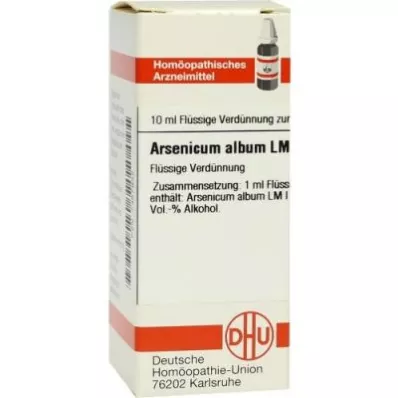 ARSENICUM ALBUM LM I Utspädning, 10 ml ARSENICUM ALBUM LM I Utspädning, 10 ml