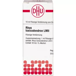 RHUS TOXICODENDRON LM II Spädning, 10 ml