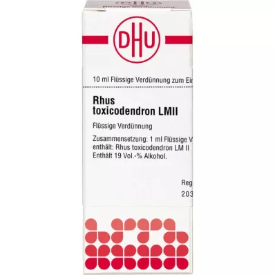 RHUS TOXICODENDRON LM II Spädning, 10 ml