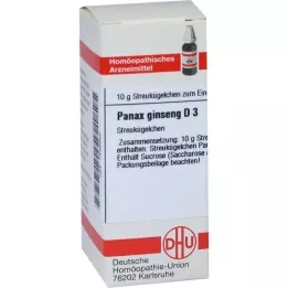 PANAX GINSENG D 3 kulor, 10 g