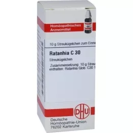 RATANHIA C 30 globuli, 10 g