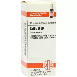 SCILLA D 30 globuli, 10 g