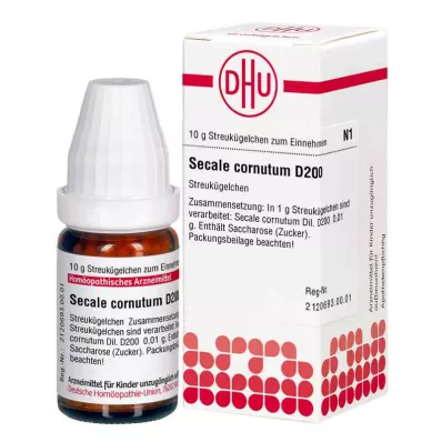 Secale Cornutum D200 kulor (10 g) Secale Cornutum D200 kulor (10 g)