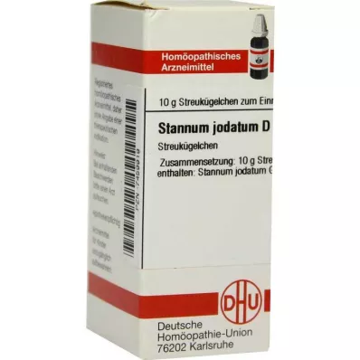 STANNUM JODATUM D 12 kulor, 10 g