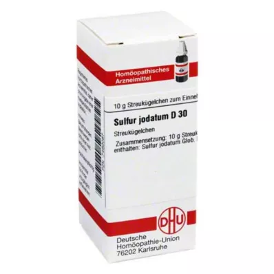 DHU Svavel jodatum D 30 kulor, 10 g DHU Svavel jodatum D 30 kulor, 10 g
