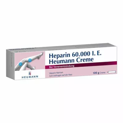 Heparin 60 000 IE Heumann kräm, 100 g