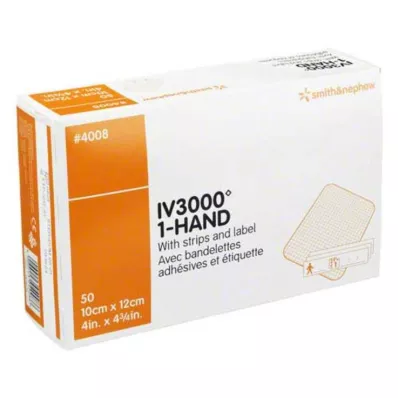 Opsite IV3000 10x12cm transparent kanylfixering, 50 st Opsite IV3000 10x12cm transparent kanylfixering, 50 st