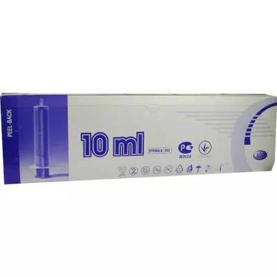 Sprutor 10 ml Luer, 2 delar, 100 stycken Sprutor 10 ml Luer, 2 delar, 100 stycken