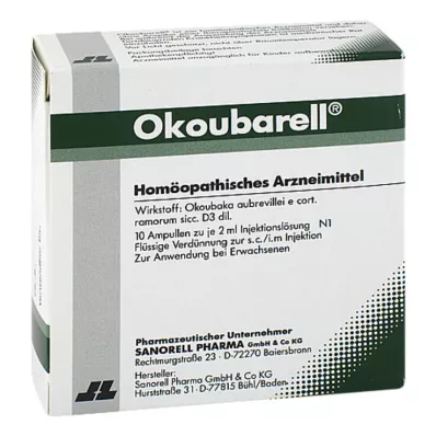 Okoubarell ampuller, 10X2 ml