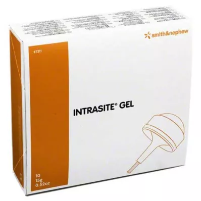 INTRASITE Gel Hydrogel sårrengöring, 10X15 g