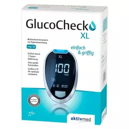 GLUCOCHECK XL Blodglukosmätare mg/dl, 1 st