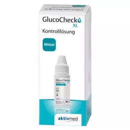 GLUCOCHECK XL Kontrolllösning medium, 4 ml