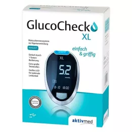 GLUCOCHECK XL Blodglukosmätare mmol/l, 1 st