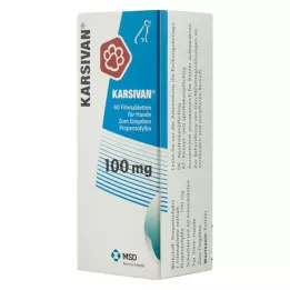 KARSIVAN 100 filmdragerade tabletter för hundar, 60 st