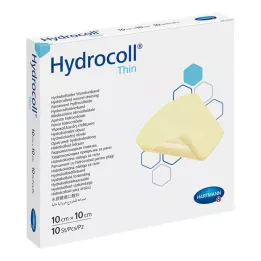 HYDROCOLL tunt sårförband 10x10 cm, 10 st