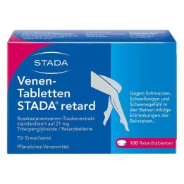 VENEN-TABLETTEN STADA efterbliven, 100 pc