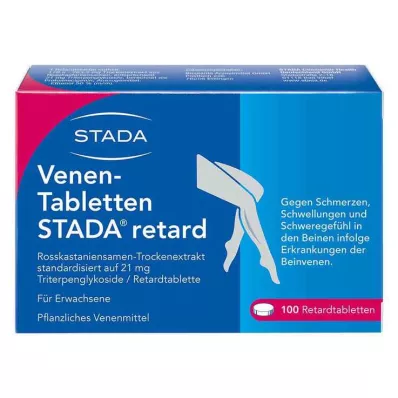 VENEN-TABLETTEN STADA efterbliven, 100 pc